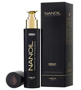 Action of Nanoil hair oil
